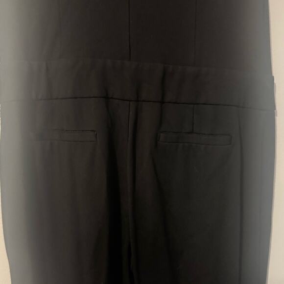 Bebe Black Sleeveless Zip Front Jumpsuit size large - Picture 8 of 11